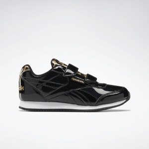 Reebok Royal Classic Jogger 2.0 Turnschuhe Kinder - Schwarz/Gold - DE 541-ILS